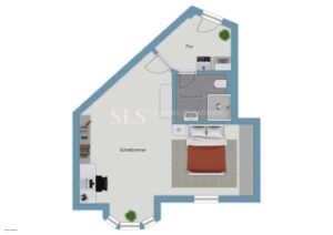 2. Obergeschoss - Skizze