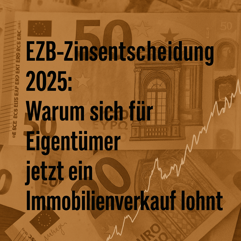 BLOG Beitrag EZB Zinssenkung SLS Immobilienpartner