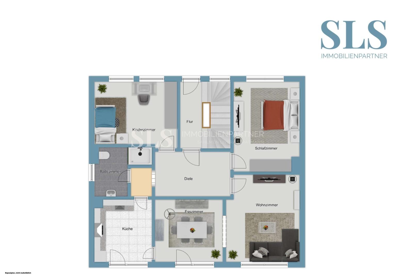 Grundriss Erdgeschoss Skizze