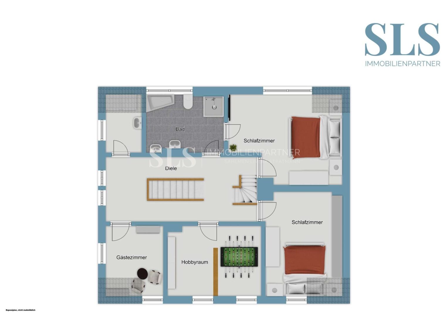 Grundriss Obergeschoss