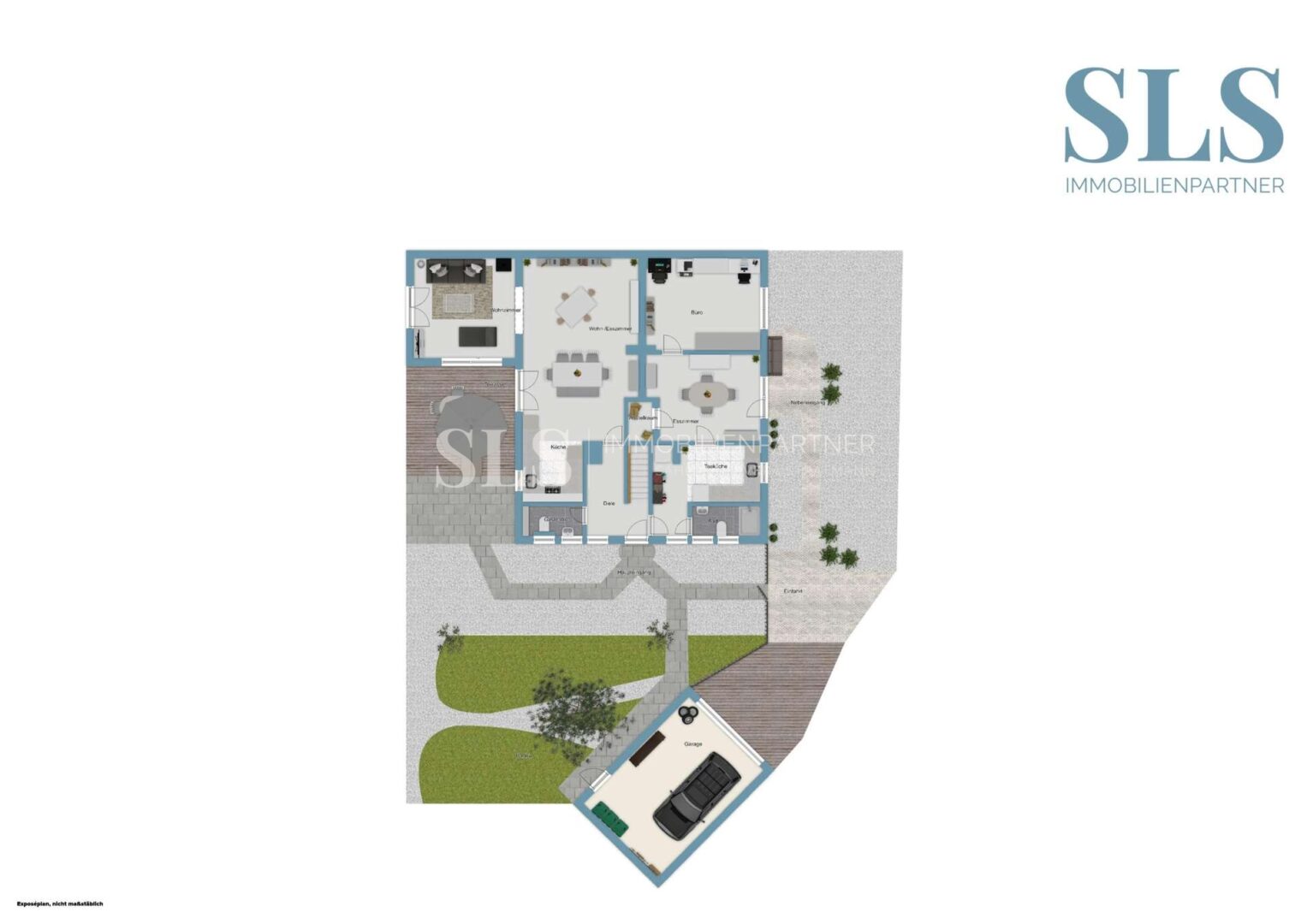 Grundriss Übersicht EG