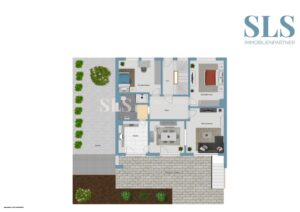 Grundriss Außenbereich Skizze