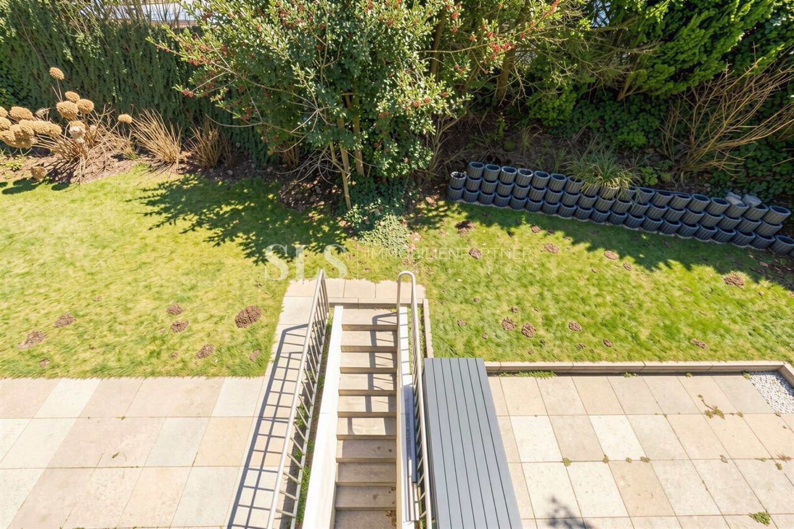 Blick in den Gemeinschaftsgarten