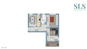 Grundrissskizze 2. OG