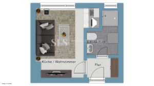 Grundriss-Skizze 1.OG