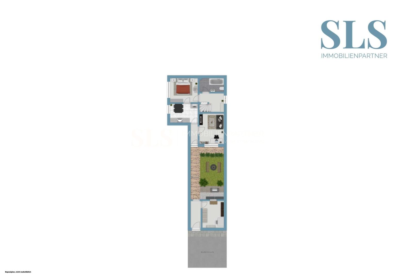 Grundriss Gesamtansicht Skizze