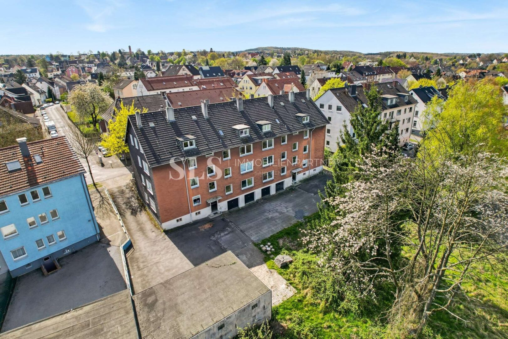 Luftansicht Rückseite