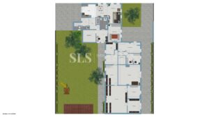 Grundriss-Skizze Außenbereich