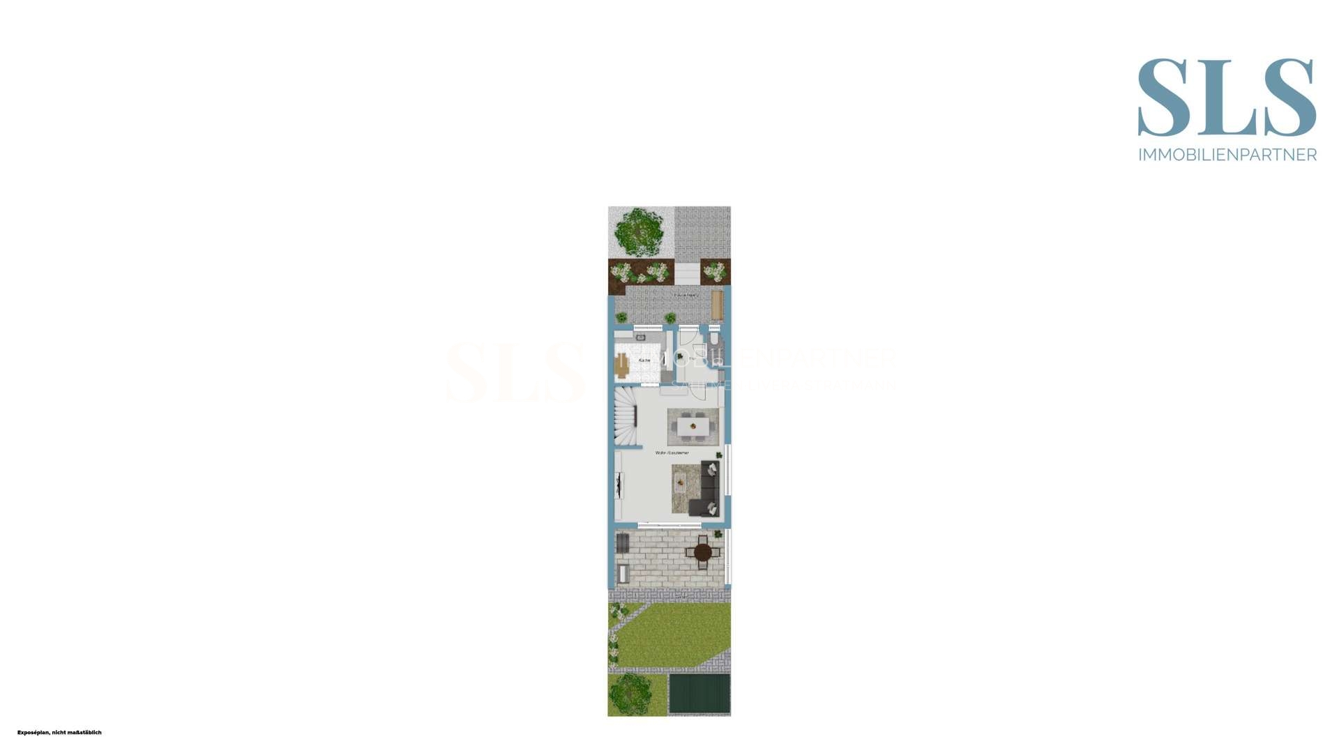 Außenbereich Grundrissskizze