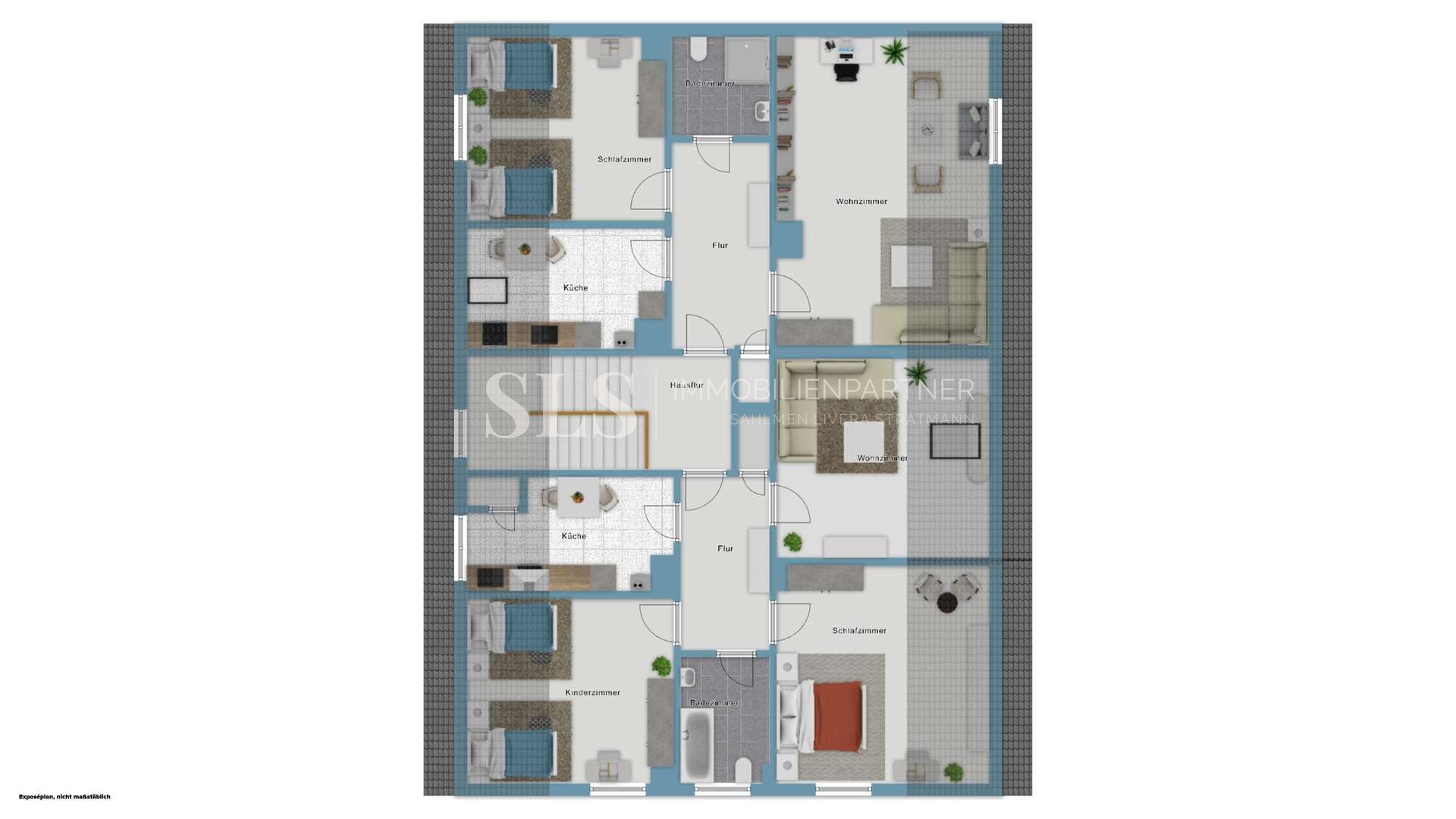 Grundriss-Beispiel - 59 DG