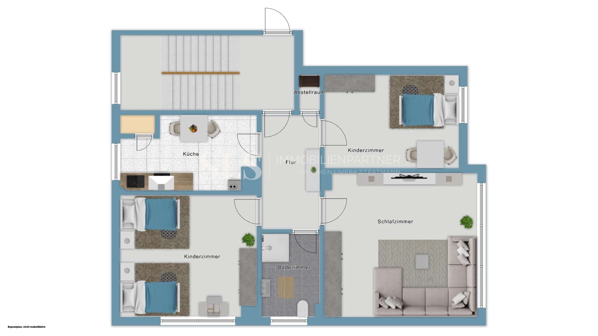 Grundriss-Beispiel - 59 EG rechts