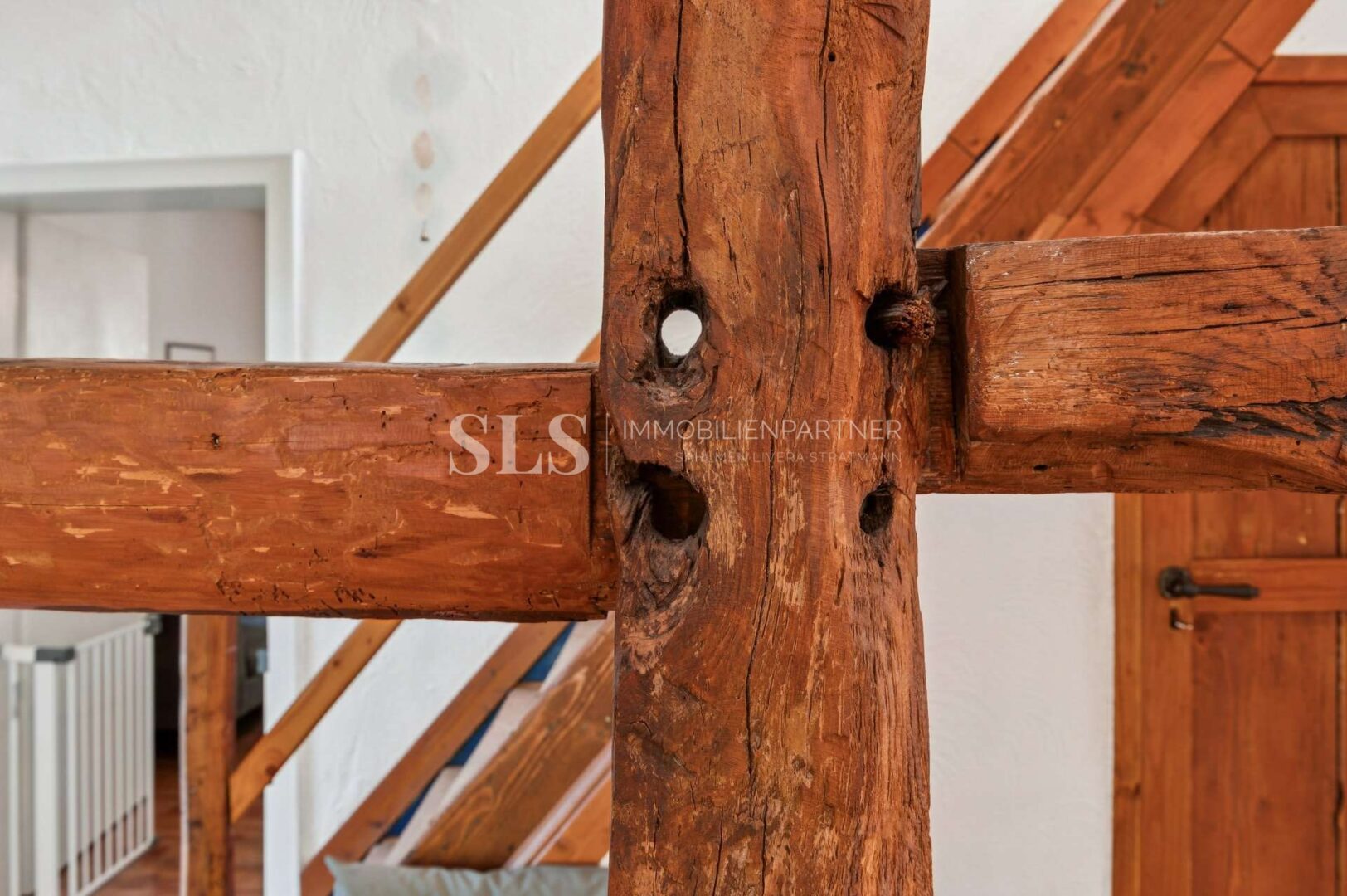 Freigelegtes Fachwerk