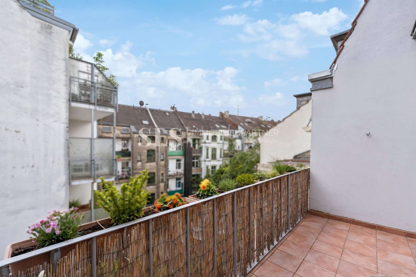Balkon untere Etage