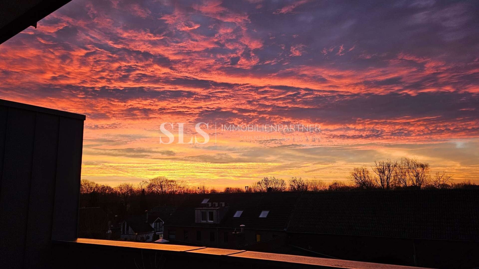 Sunset direkt vom Sofa