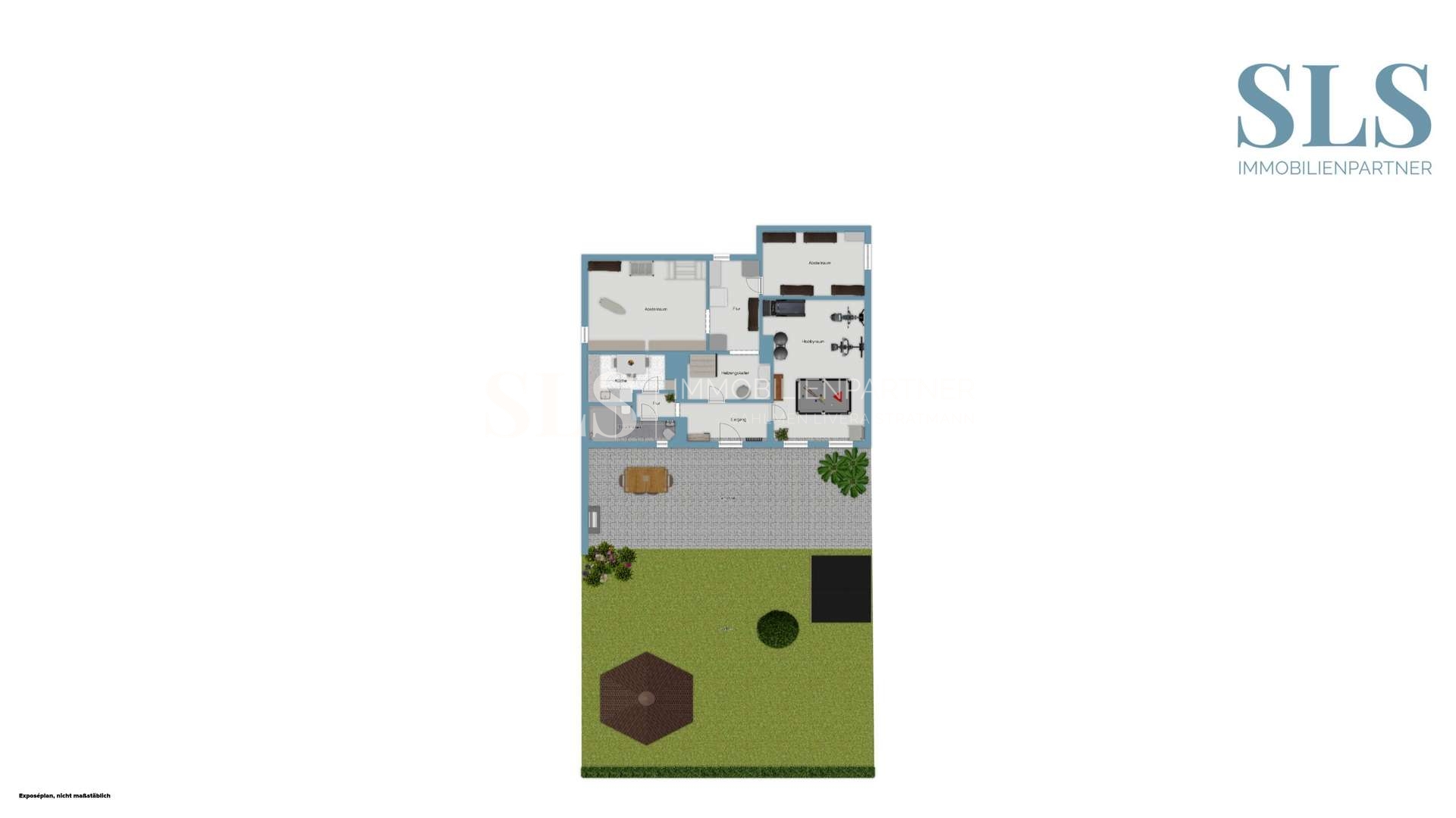 Grundriss-Skizze Keller