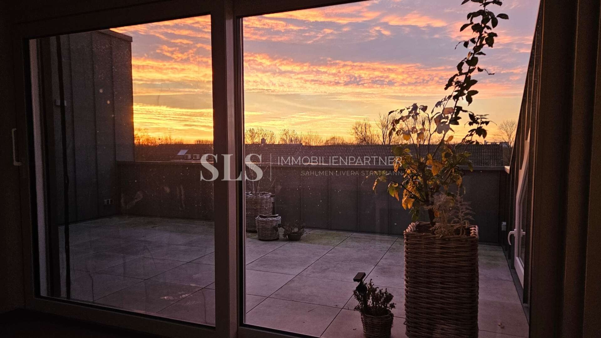 Ausblick vom Sofa