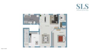 Grundriss-Skizze 1. Obergeschoss