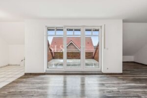 Blick auf die Loggia