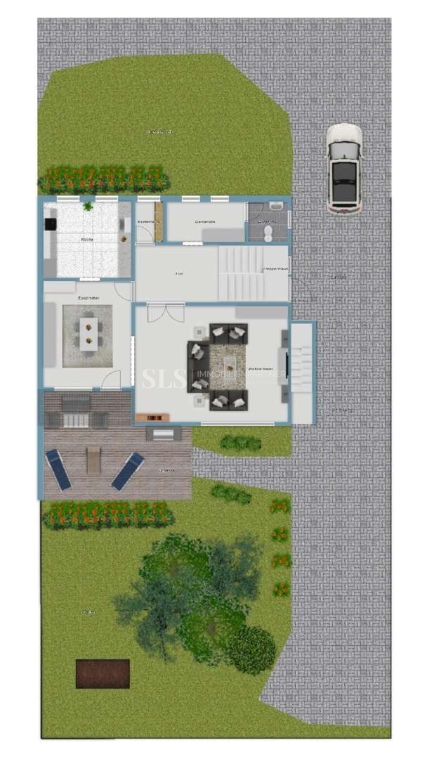 Lageplan-Skizze