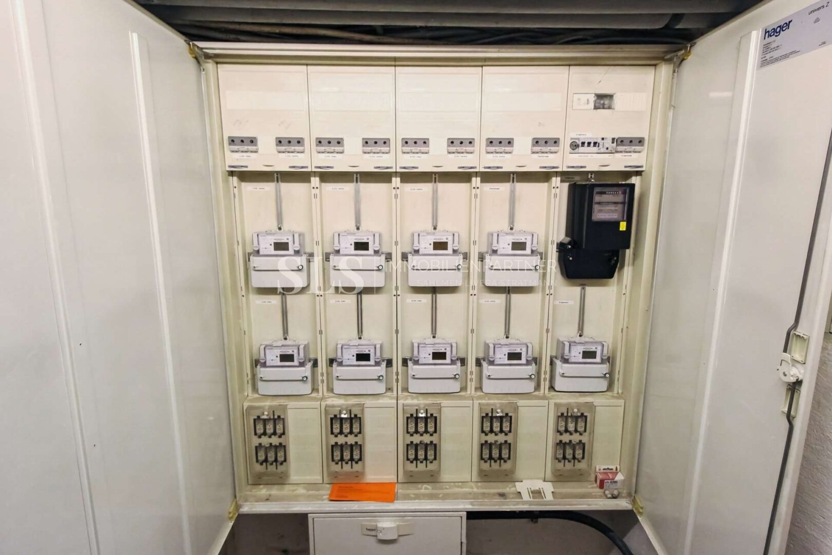 Zählerschrank im KG