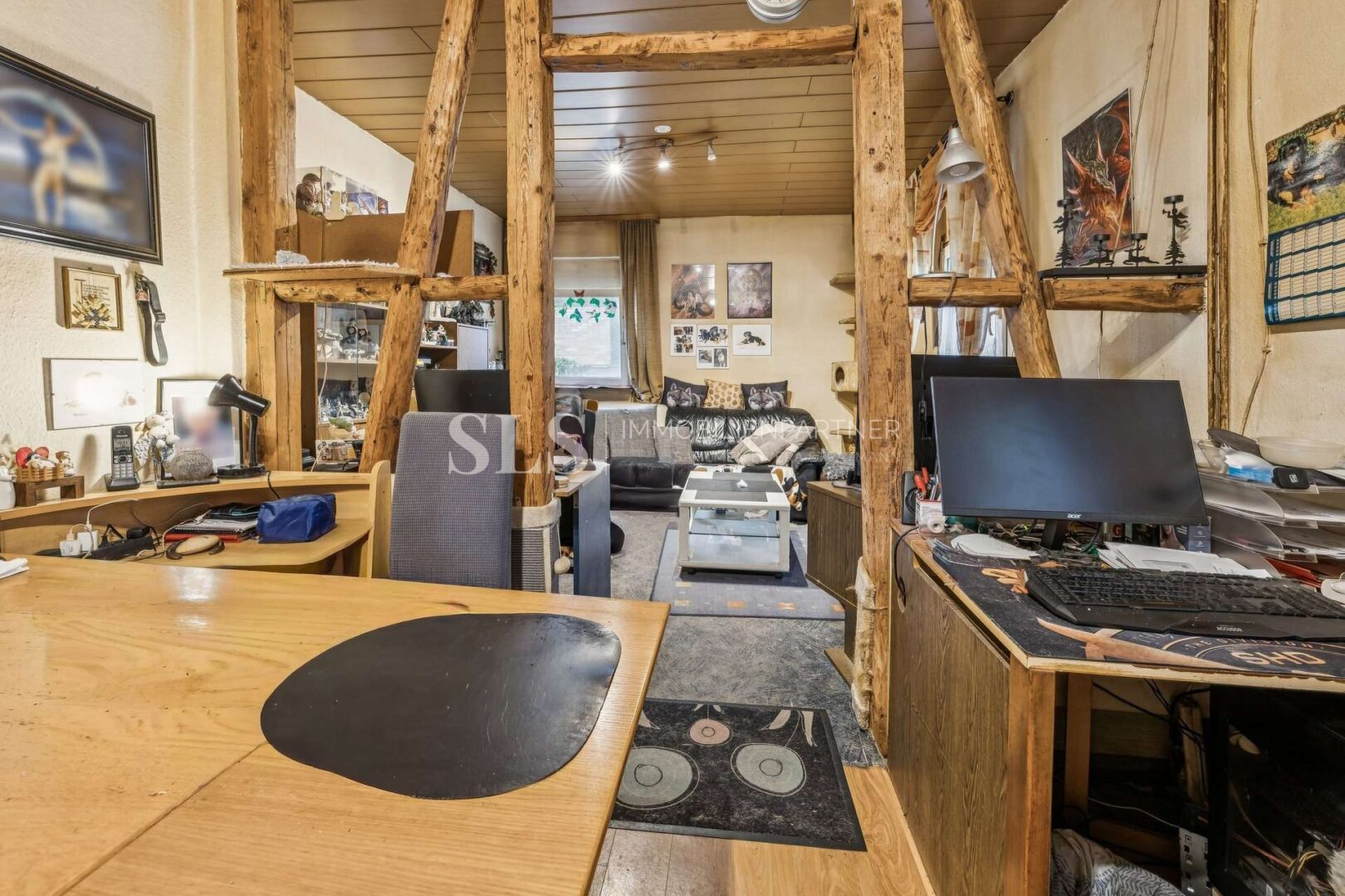 Wohn-Esszimmer Hinterhaus