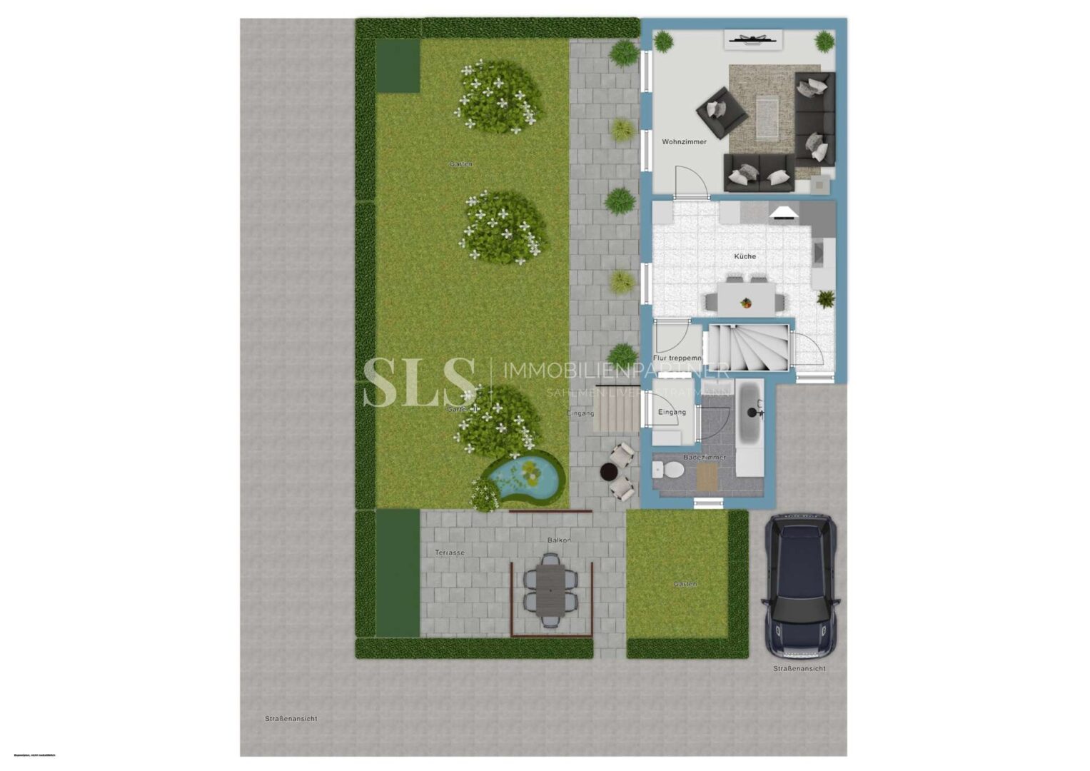 Skizze Lageplan