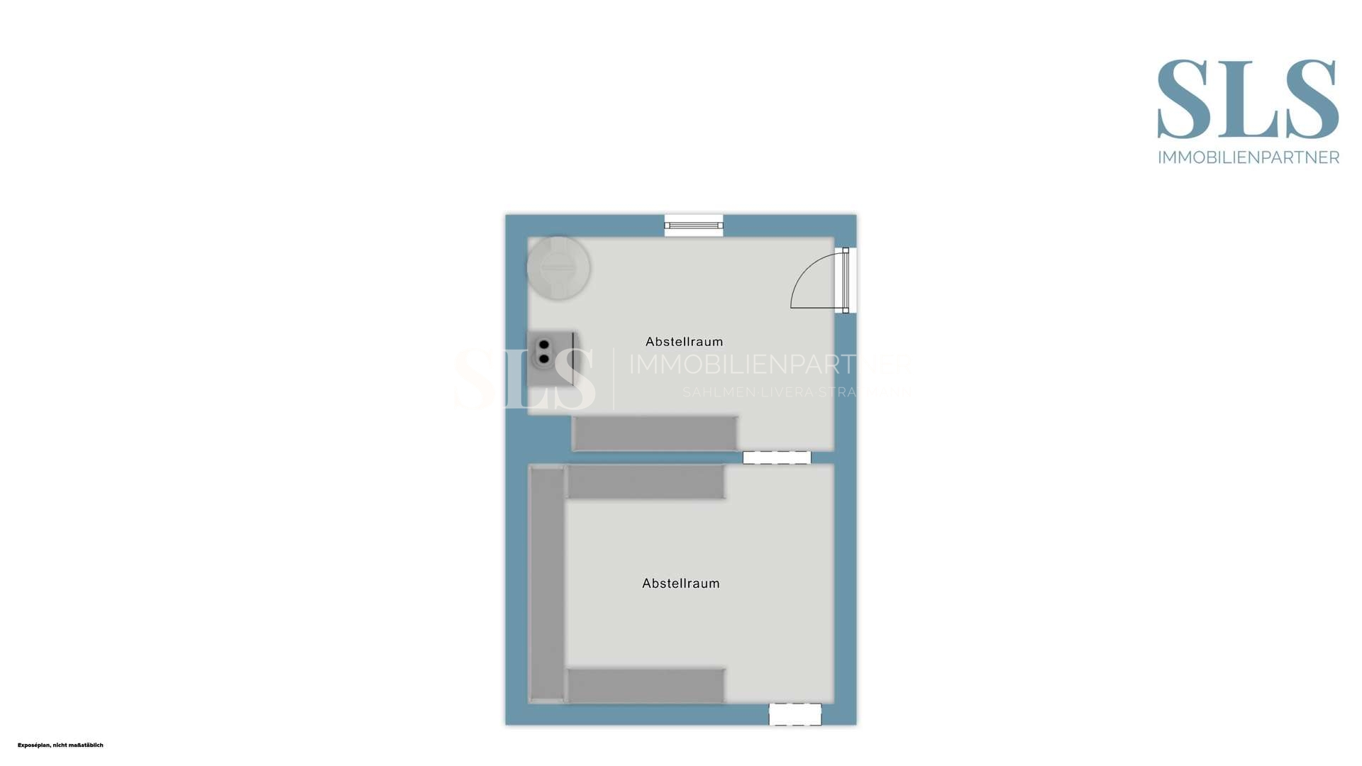 Grundrißskizze Bungalow KG