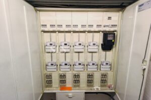 Zählerschrank im KG