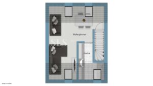 Grundriss Skizze Dachgeschoss