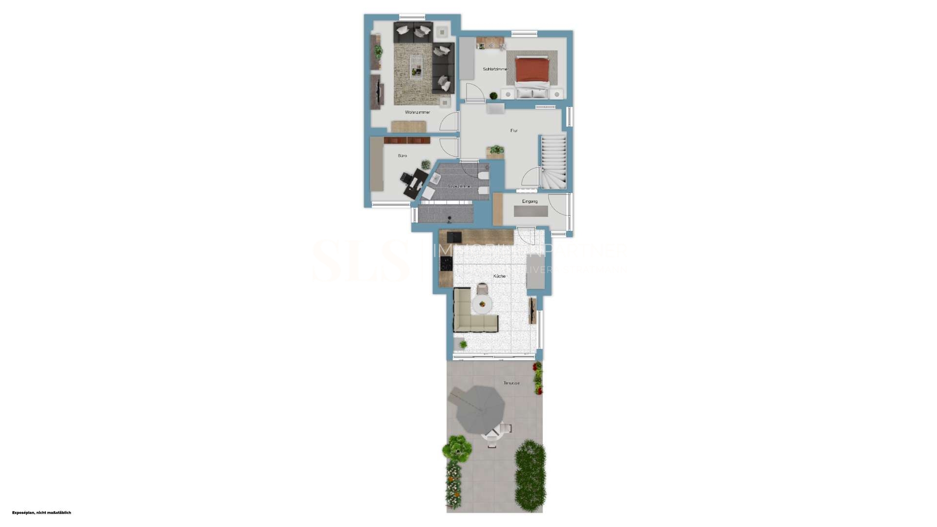 Grundriss Skizze EG