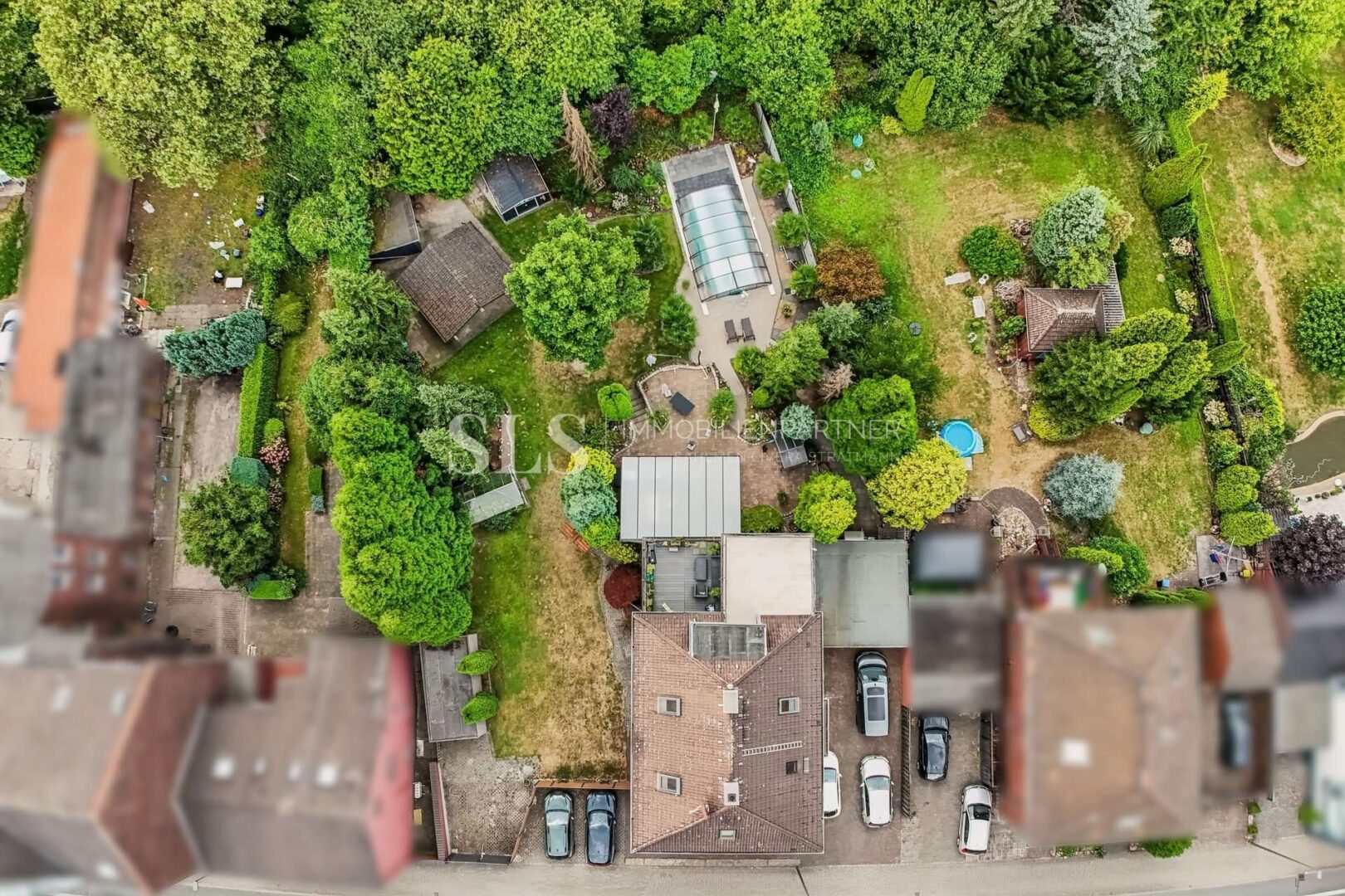 Luftaufnahme Grundstück