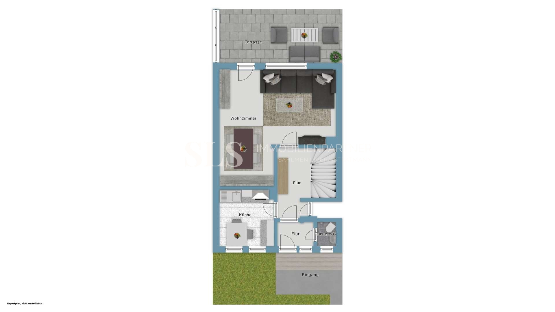 Grundriss Skizze EG