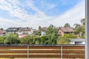 Ausblick Balkon