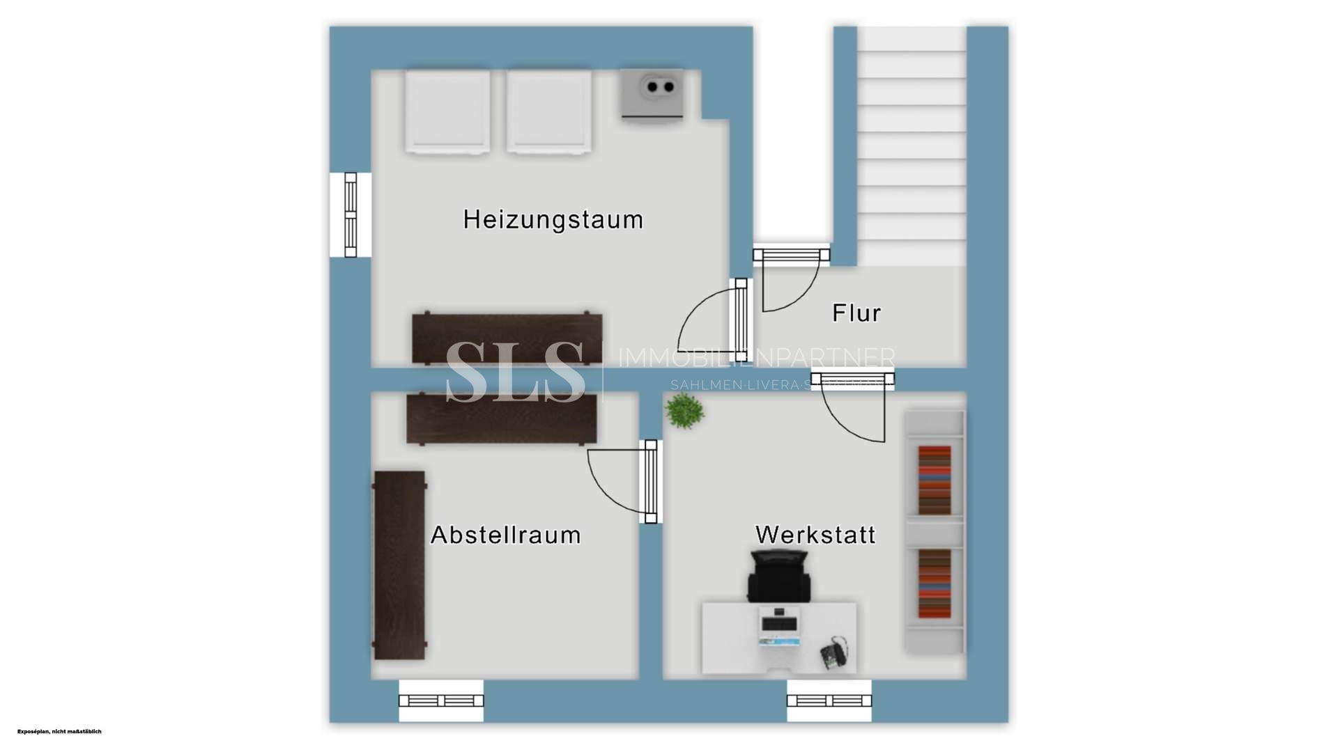 Grundriss-Skizze KG
