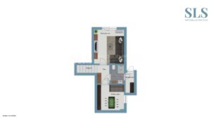 Grundrissskizze Bungalow Souterrain