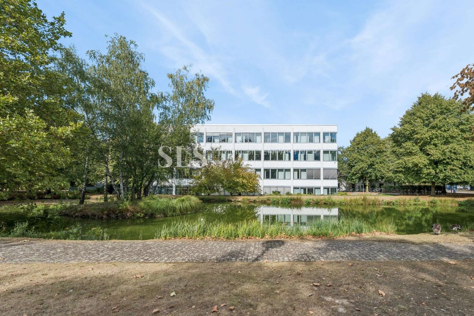 Außenansicht Verwaltungsgebäude