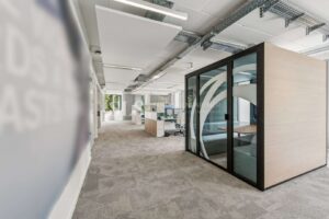 Großraumbüro Verwaltungsgebäude