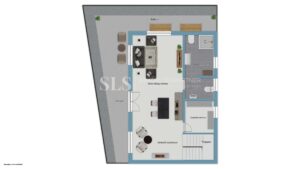 Grundriss-Skizze Top Floor