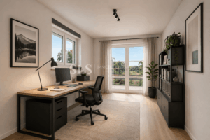 Beispiel Arbeitszimmer 1.OG KI generiert
