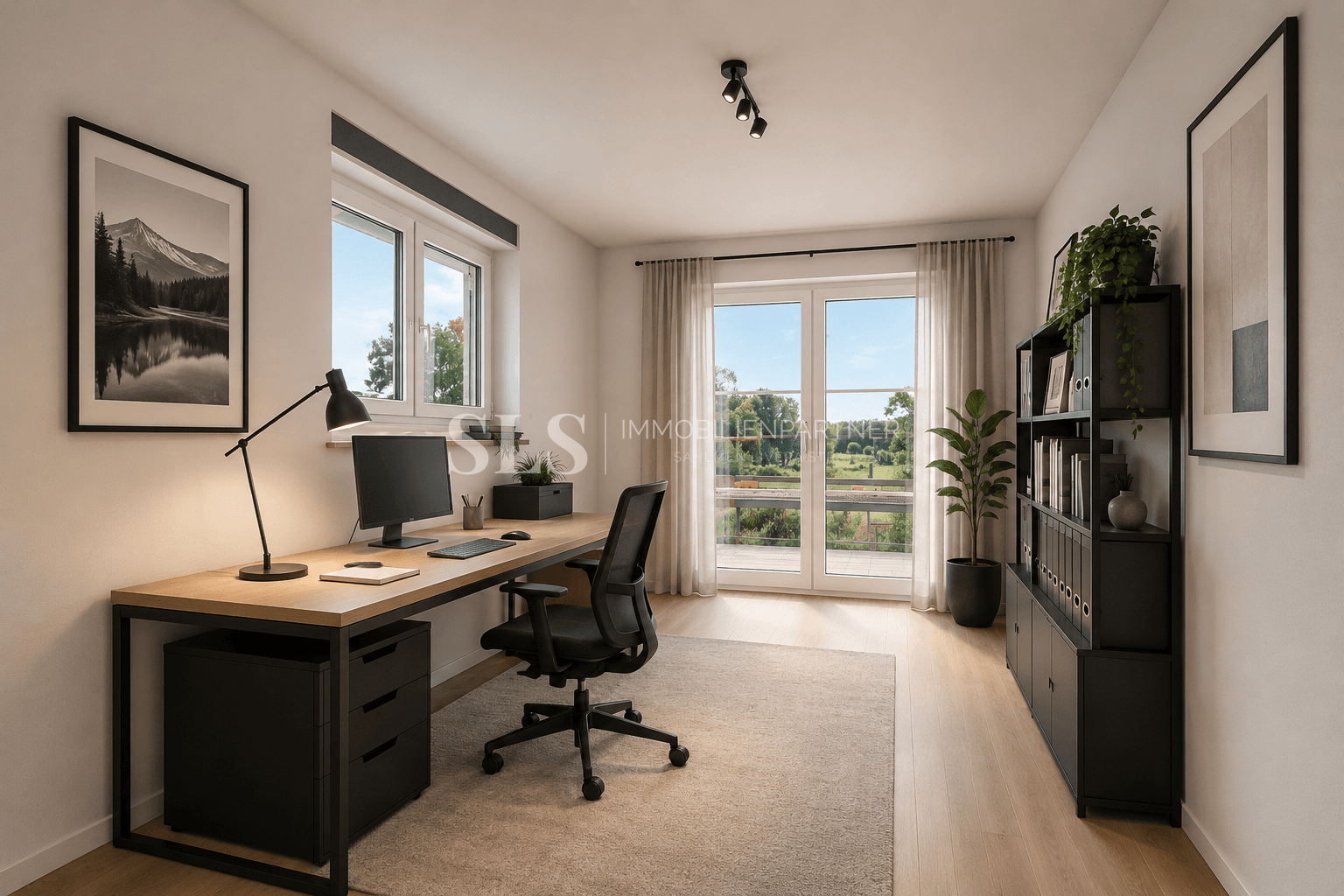 Beispiel Arbeitszimmer 1.OG KI generiert