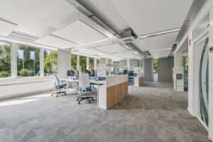 Großraumbüro Verwaltungsgebäude