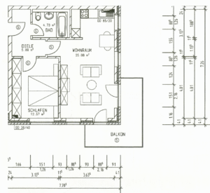 Grundriss-Skizze