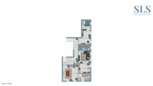 Grundriss-Skizze 1. Obergeschoss