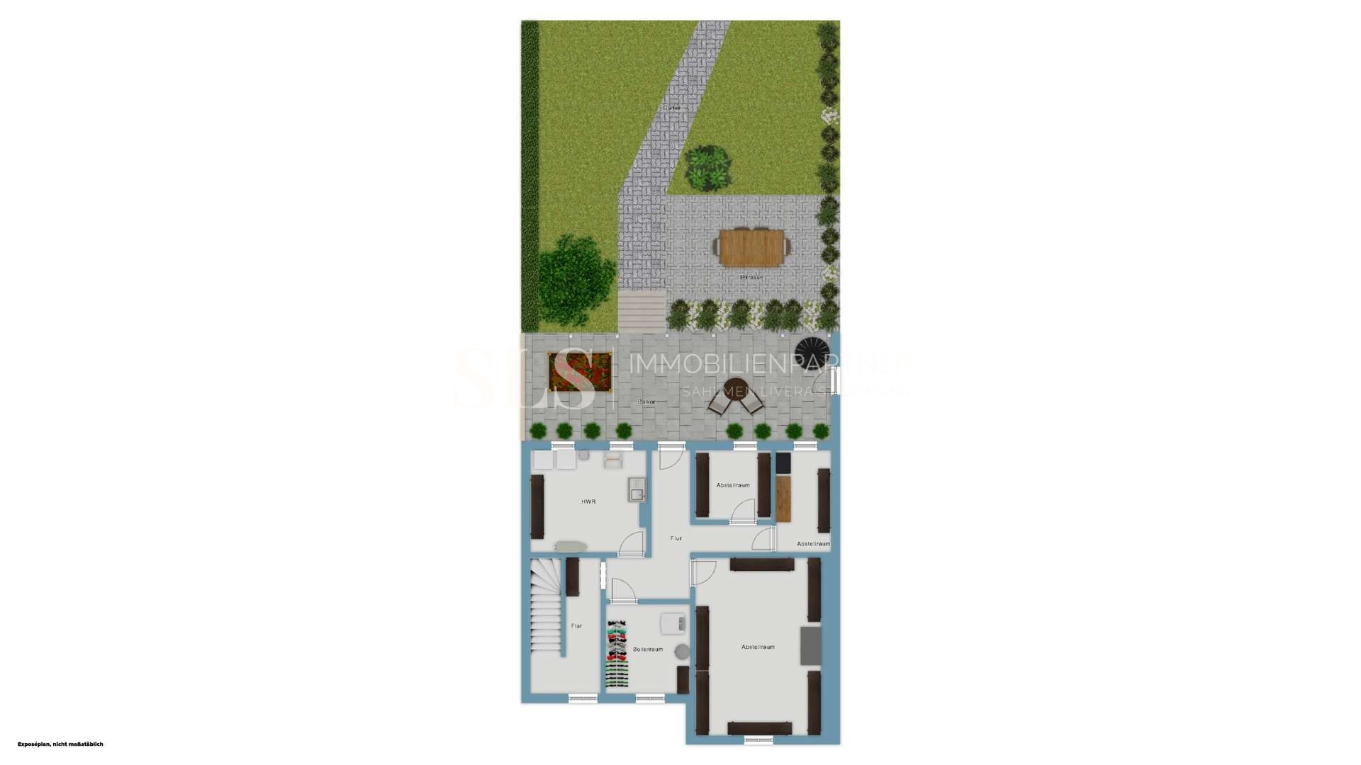 Lageplan Garten und KG